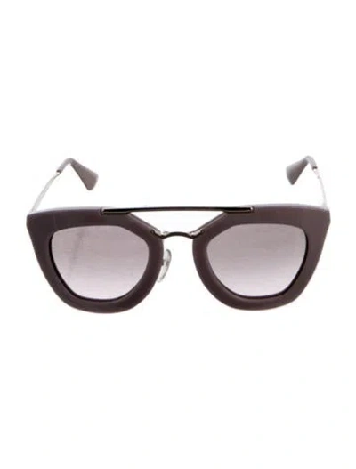 Pre-owned Prada Cat-eye Gradient Sunglasses