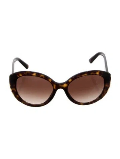 Pre-owned Prada Cat-eye Gradient Sunglasses In Brown