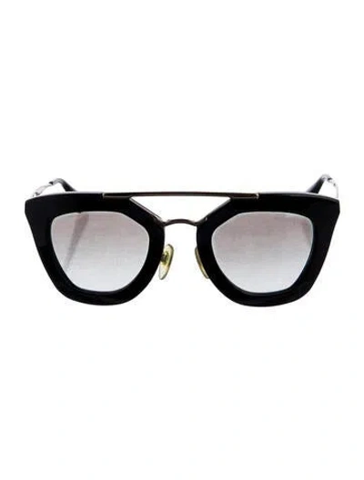 Pre-owned Prada Cat-eye Gradient Sunglasses In Multi