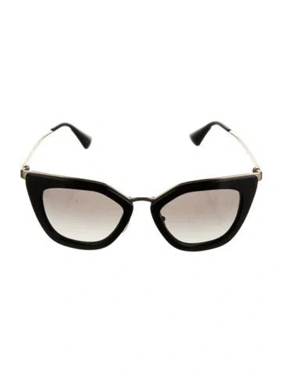 Pre-owned Prada Cat-eye Gradient Sunglasses In Multi