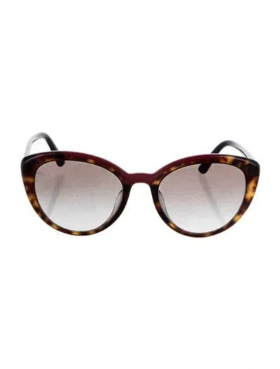 Pre-owned Prada Cat-eye Gradient Sunglasses In Multi