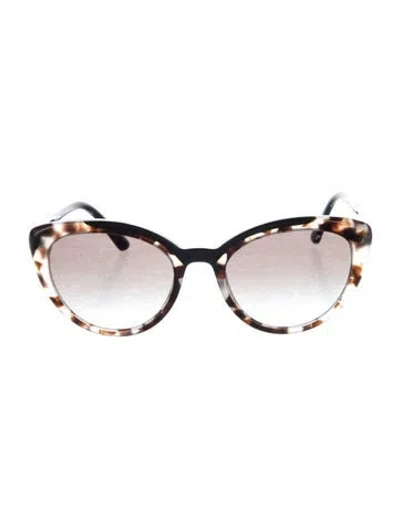 Pre-owned Prada Cat-eye Gradient Sunglasses In Multi