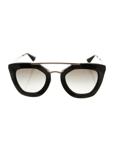 Pre-owned Prada Cat-eye Gradient Sunglasses In Multi