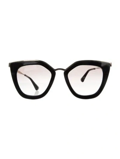 Pre-owned Prada Cat-eye Gradient Sunglasses In Multi