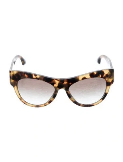 Pre-owned Prada Cat-eye Gradient Sunglasses In Neutral