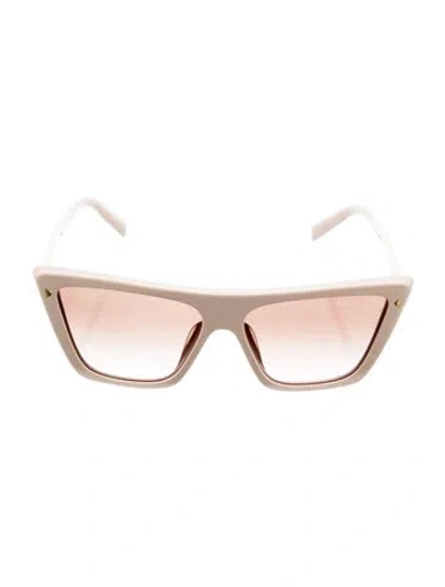Pre-owned Prada Cat-eye Gradient Sunglasses In Neutral