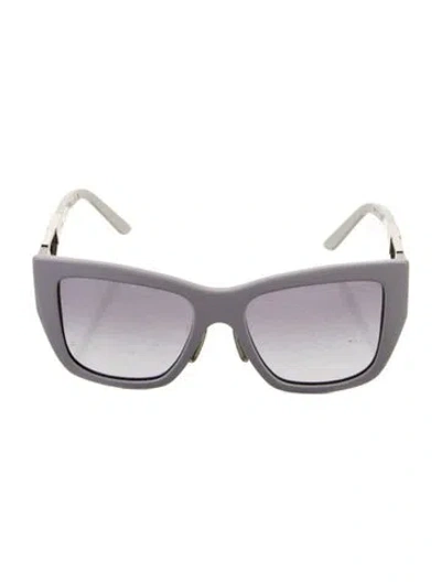 Pre-owned Prada Cat-eye Gradient Sunglasses In Purple