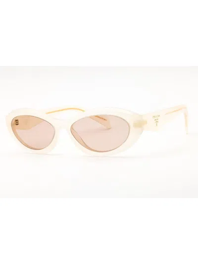 Prada Cat-eye Mini Sunglasses For Women In Neutral