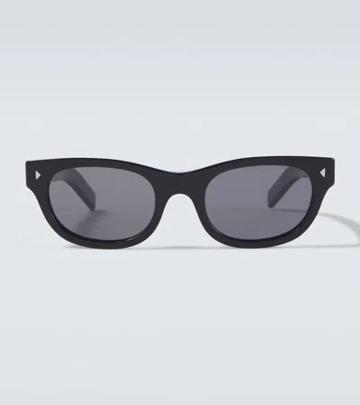 Prada Eyewear Sprc09c051f16k Classic Wayfarer-style Sunglasses In Black