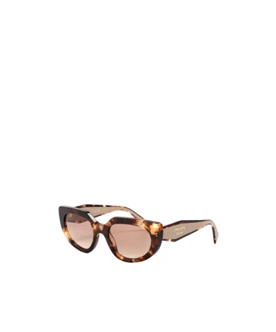 Prada Cat-eye Sunglasses In White