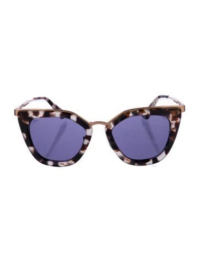 Pre-owned Prada Cat-eye Tinted Sunglasses