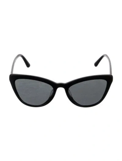 Pre-owned Prada Cat-eye Tinted Sunglasses In Black