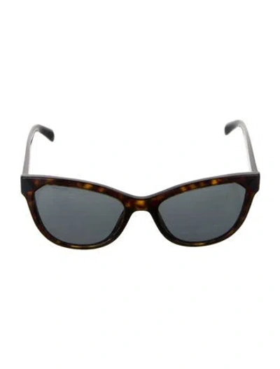Pre-owned Prada Cat-eye Tinted Sunglasses In Blue