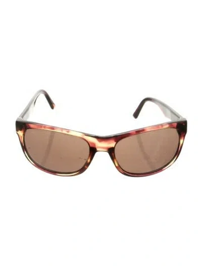 Pre-owned Prada Cat-eye Tinted Sunglasses In Brown