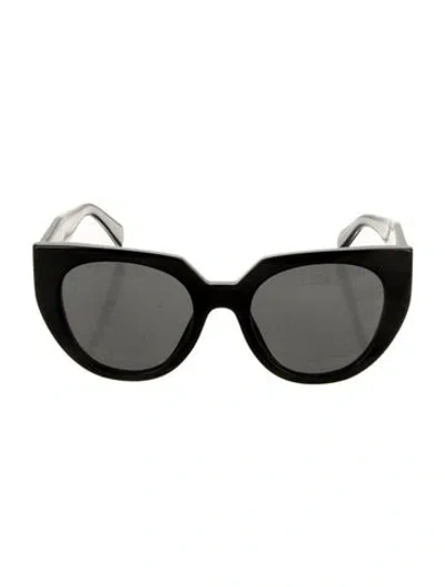 Pre-owned Prada Cat-eye Tinted Sunglasses In Multi