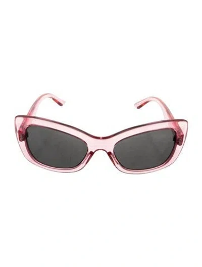 Pre-owned Prada Cat-eye Tinted Sunglasses In Pink