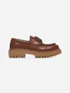 Prada St. Moritz Derbies For Women In Brown