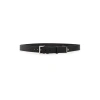 Prada Leather Belt In Black