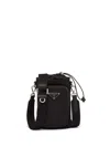 Prada Re-nylon Smartphone Case In Black