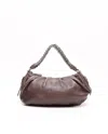 Prada Cervo Lux Hobo Bag In Brown