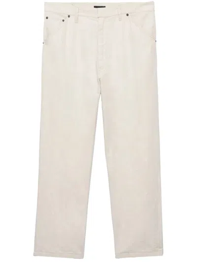 PRADA PRADA CHAMBRAY PANTS