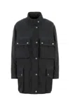 Prada Washed Re-nylon Caban Jacket In Multi