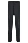 Prada Prince Of Wales Checked Wool Trousers