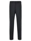 Prada Prince Of Wales Checked Wool Trousers