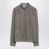 Prada Printed Shirt In Blue