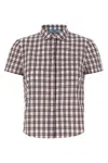 Prada Women Check Shirt In Gray