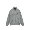 Prada Jacket High Collar Elastic Cuffs Hem In Multi