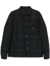 Prada Wool Shirt In Gray