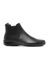 Prada Chelsea Boots With Pull Tabs In Black