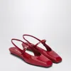 Prada Patent Leather Slingback Flats