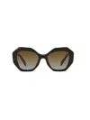 Prada Chic 16ws Mini Sunglasses For Women In Black