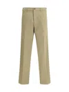 Prada Men Chino Pants In Brown
