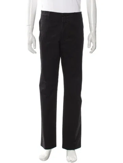 Pre-owned Prada Chinos In Black