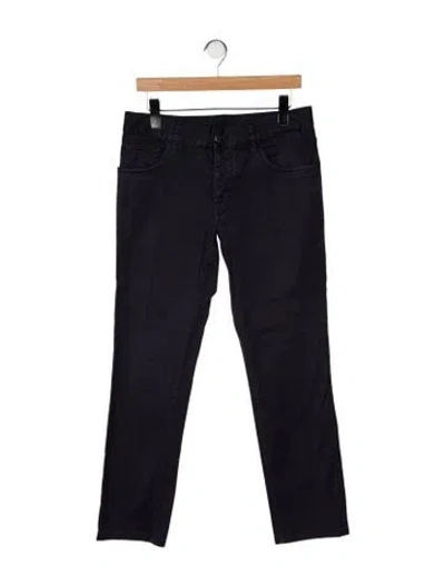 Pre-owned Prada Chinos In Blue