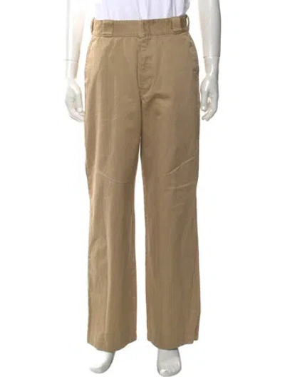 Pre-owned Prada Chinos In Neutrals