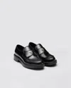 Prada Men Black Logo Slip On Loafers, 9 Luxury Loafers & Drivers For Men Darveys In Black