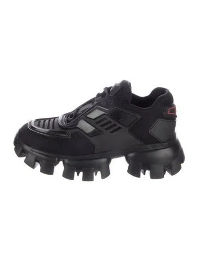 Pre-owned Prada Chunky Sneakers In Black