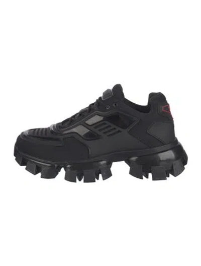 Pre-owned Prada Chunky Sneakers In Black