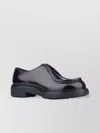 Prada Chunky Sole Loafers Glossy Finish