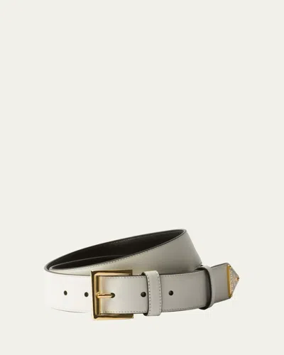 Prada City Calf Leather Belt