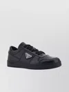 Prada Side Triangular Logo Low-cut Laced Casual Sneakers