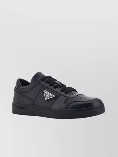 PRADA CITY CALFSKIN LOW-TOP SNEAKERS