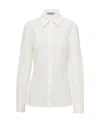 Prada Classic Button-up Shirt In Nude