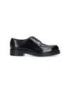 Prada Classic Derby Shoes In Black