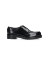 Prada Classic Derby Shoes In Black