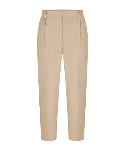 Prada Classic Straight-leg Pants In Brown